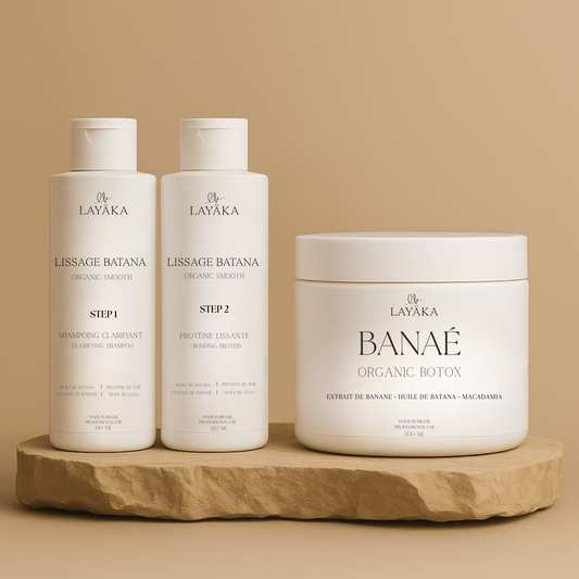 Duo BANAÉ - Lissage 120ml & Botox capillaire 300g